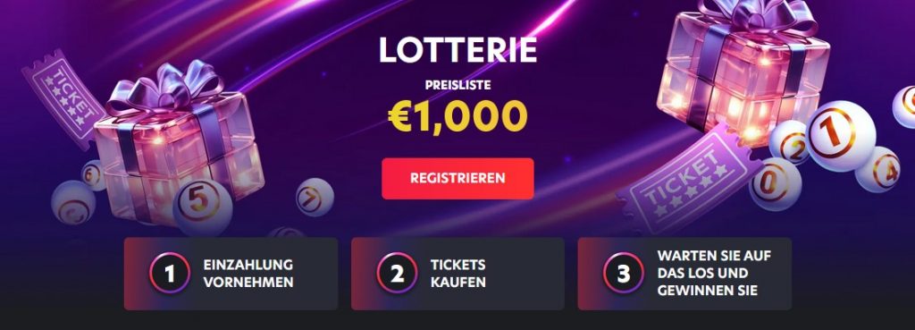 1Red Casino Lotterie